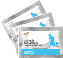 Vacuum cleaner Ocean-scented granules